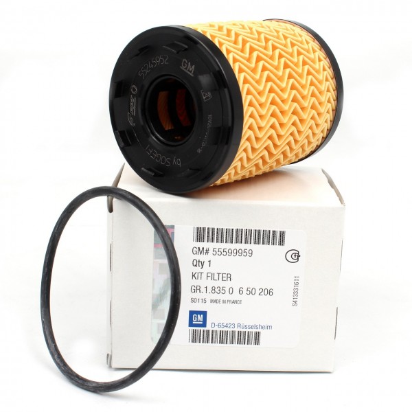 Filtro de Aceite ORIGINAL OPEL Astra H, Agila, Corsa C, 55599959