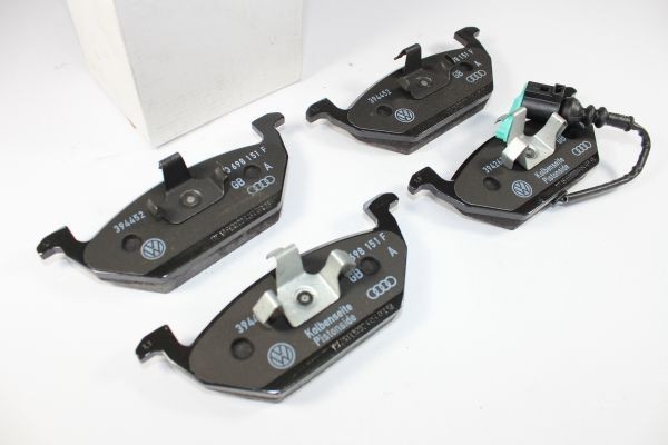 Juego 4 pastillas Freno ECO delanteras ORIGINAL VW AUDI SEAT SKODA, JZW698151C