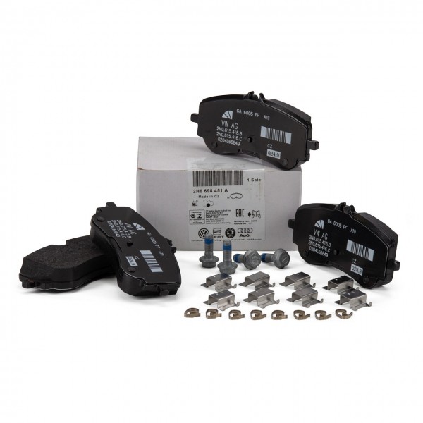 Juego 4 pastillas Freno eje Trasero VOLKSWAGEN Crafter/Camper, 2H6698451