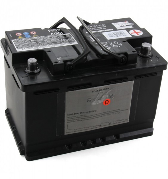 Batería de arranque, 68AH 380A AGM ORIGINAL VW SKODA SEAT AUDI 8W0915089A