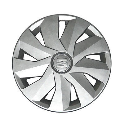 Tapacubo (1 ud) para rueda 'gris plata' ORIGINAL SEAT Mii, 1SL601147D1ZX