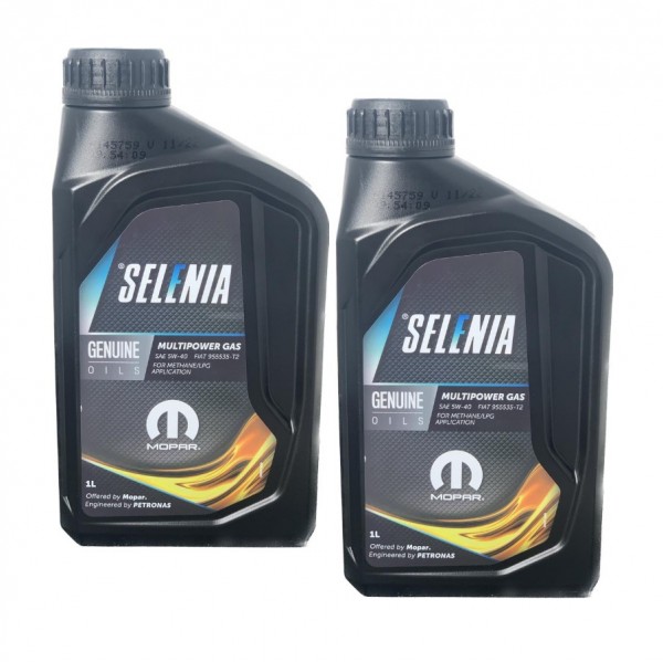 SELENIA MULTIPOWER GAS 5W40, 2 litros