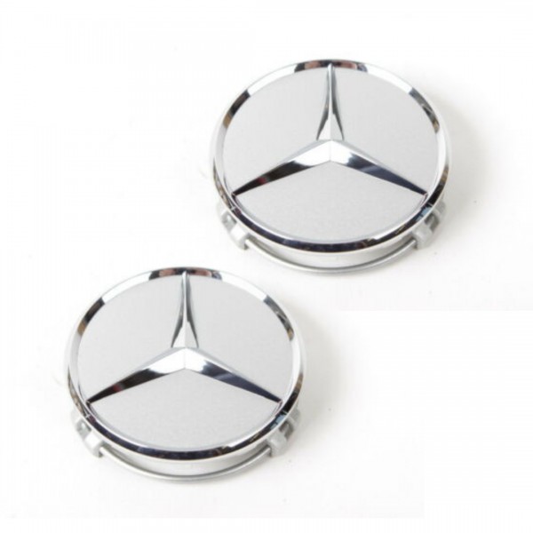 Centro (2 udes) Tapacubos embellecedor Logo ORIGINAL MERCEDES BENZ, B66470202