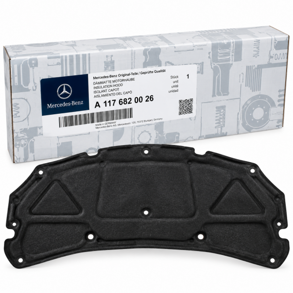 Insonorizador de aislamiento térmico del capó ORIGINAL MERCEDES CLA C117, A1176820026