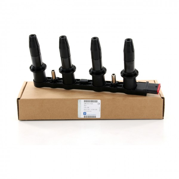 Bobina de encendido ORIGINAL GM Opel motores Z16XEP Astra G, H, 95517924