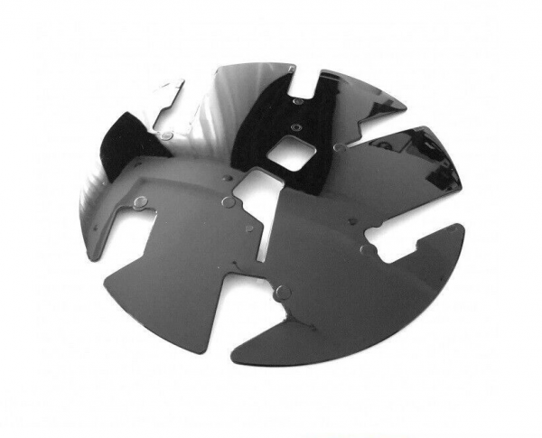 Placa portante negro ORIGINAL VW Multivan, Crafter, Camper 7E0853719041