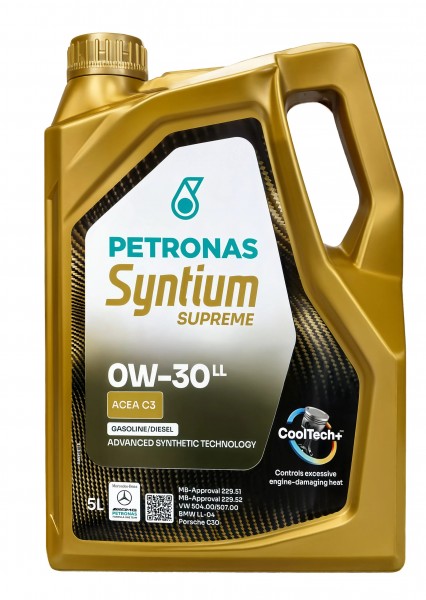 Petronas SYNTIUM SUPREME 0W-30 LL, 5 litros