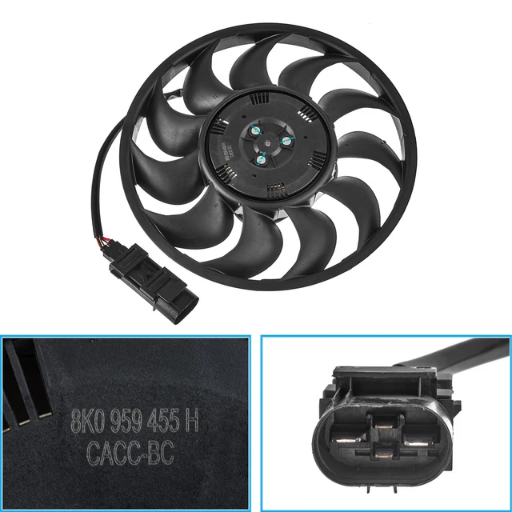 Ventilador de radiador ORIGINAL AUDI A4 (8K),A5 (8T) Cabrio,Q5 (8R) 8K0959455H