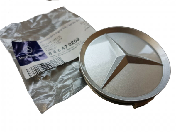 Centro (1 ud) Tapacubos Plateado ORIGINAL MERCEDES BENZ / AMG, B66470203