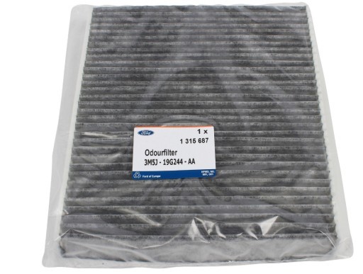 Filtro de Habitáculo "2.0 EcoBoost & Hybrid & TDCi'' ORIGINAL FORD Mondeo V, Focus, 5256078
