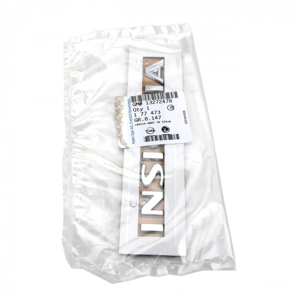 Emblema logotipo 'INSIGNIA' ORIGINAL OPEL Insignia,13272478