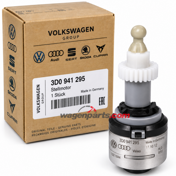 Motor de regulación de altura y alcance de faros ORIGINAL AUDI SEAT VOLKSWAGEN, 3D0941295