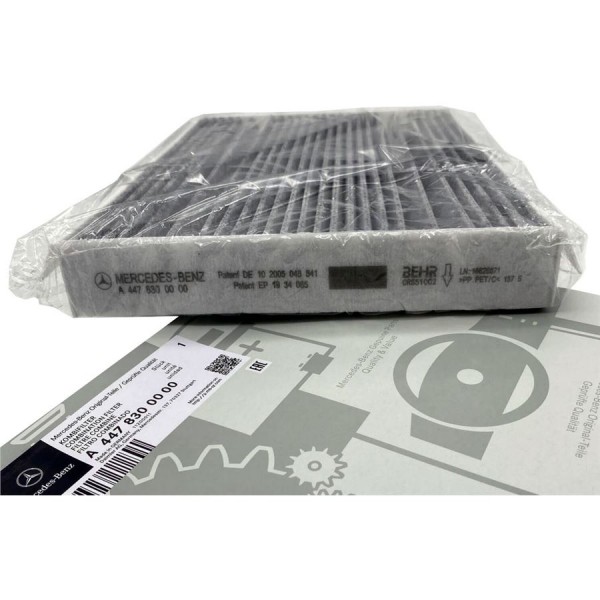 Filtro aire Habitáculo ORIGINAL MERCEDES-BENZ W447 V200-V300CDI 109-124CDI, A4478300000