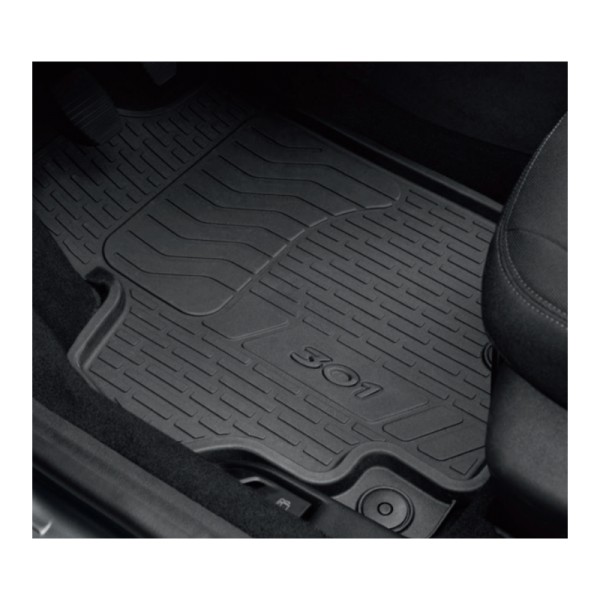 Juego (4 udes) alfombrillas Goma ORIGINAL PEUGEOT 301, 1608028980