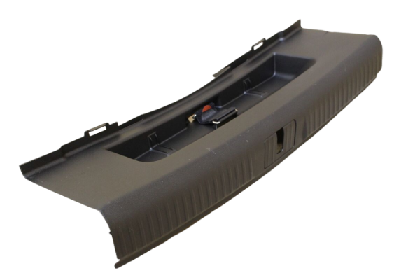 Revestimiento para chapa de cierre trasera soul (negro) ORIGINAL VW Golf (5K) 8P7863471B4PK