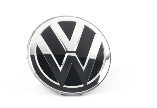 Emblema simbolo 'VW' cromado brillante parrilla delantera ORIGINAL VW 7N0853601DJZA