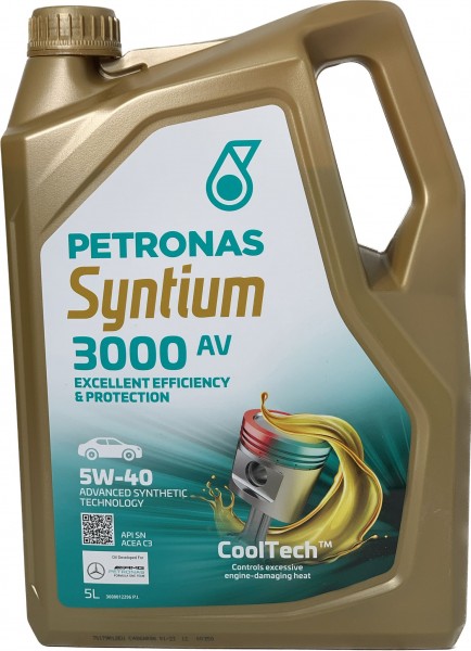 Petronas SYNTIUM 3000 AV 5W40 5L, 70179M12EU