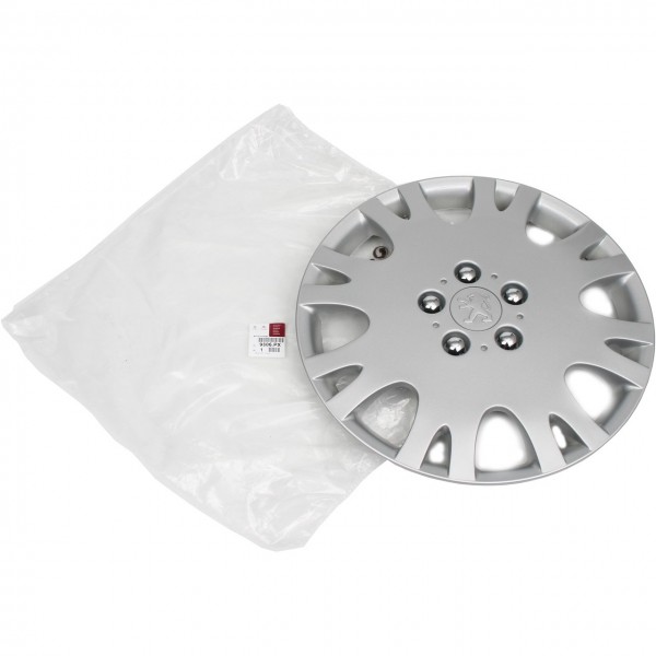 1x Embellecedor llantas tapacubo 16 pulgadas ORIGINAL PEUGEOT 607, 807, Boxer, 9606PX