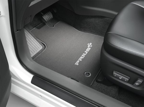 Juego (4 udes) Alfombrillas Textiles Antracita ORIGINAL TOYOTA Prius +, PZ410G8350BA