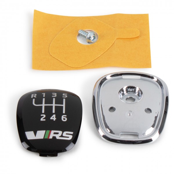 Placa pomo de cambio 6 velocidades ORIGINAL SKODA Octavia 5E0798117B