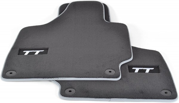 Juego 2 Alfombrillas traseras textiles Premium ORIGINAL AUDI TT 8J1061275MNO