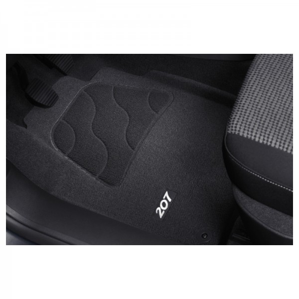 Juego (4 udes) alfombrillas '3 Dimensiones' ORIGINAL PEUGEOT 207, 207 (SW), 9664VR