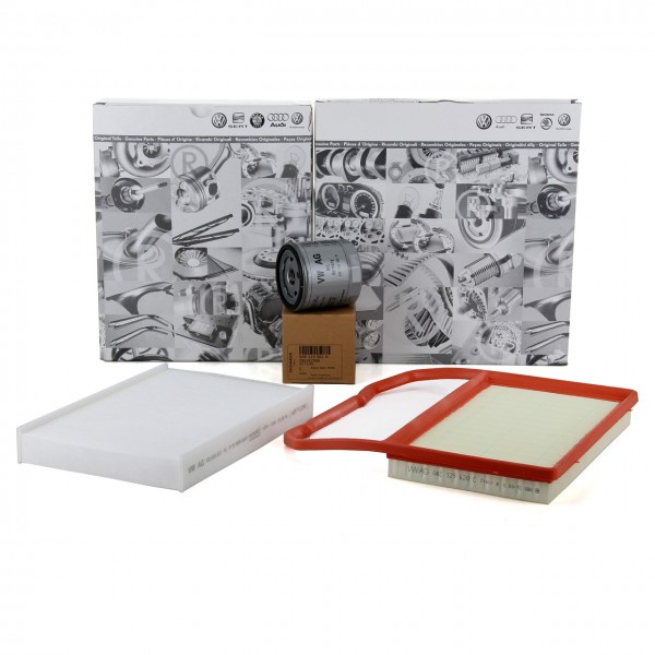 Pack 3 Filtros ORIGINAL SEAT Mii (KF1), SKODA Citigo, VW Up (1.0 60/6875 PS)