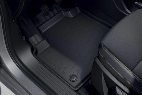 Juego (2 udes) Alfombrillas Goma delanteras ORIGINAL RENAULT Kangoo, 8201735286