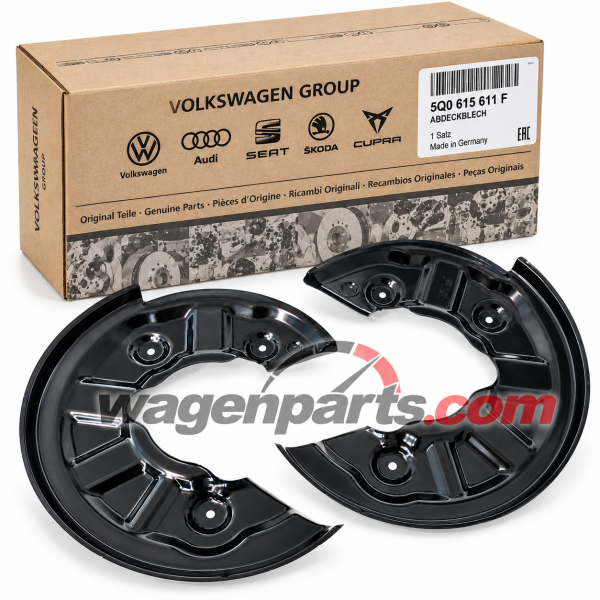 Kits Chapas cubiertas Disco de freno ORIGINAL AUDI SEAT SKODA VW 5Q0615611F