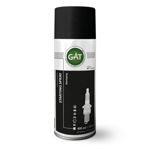 Aditivo GAT STARTING SPRAY autoarranque 400 ml,62110