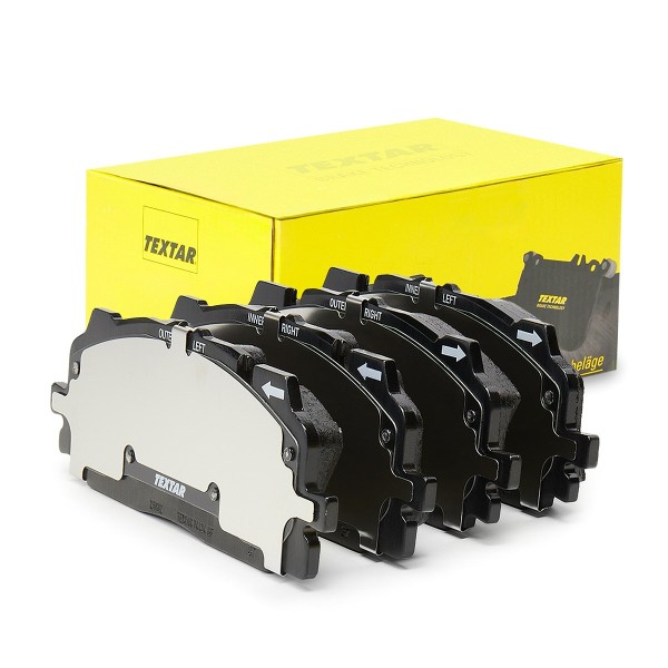 Juego pastillas Frenos disco delanteras TEXTAR apto AUDI VW CUPRA, 2586101