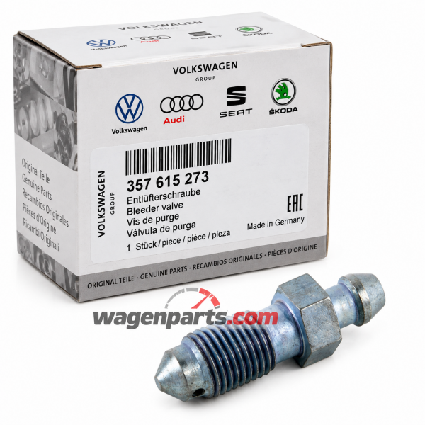 Valvula purga M10X1X29 ORIGINAL SEAT AUDI SKODA VW, 1K0615273D