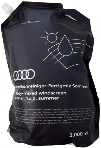 Limpiador de Parabrisas, Mezcla de Verano ORIGINAL AUDI 4M8096323020, 3 Litros