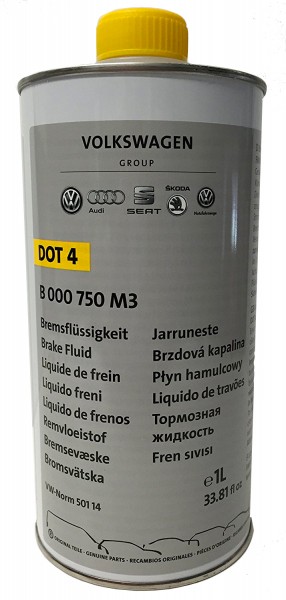 Líquido de frenos ORIGINAL VW DOT 4 1L B000750M3