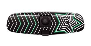 Carcasa para espejo retrovisor Barras y estrellas ORIGINAL OPEL ADAM 39008786