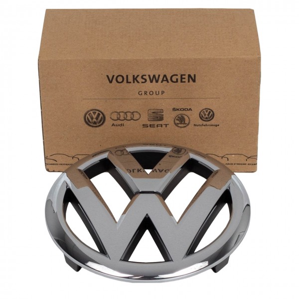 Emblema Anagrama Logo VW Delantero Cromado ORIGINAL VW Golf 6 5K0853601FULM