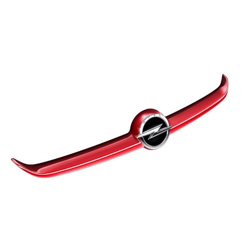 Barra Logo de la parrilla DELANTERA ORIGINAL OPEL Adam 13433222