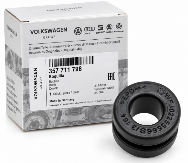 Boquilla cable mando acc.conex.marchas Original VW AUDI SEAT SKODA, 357711798
