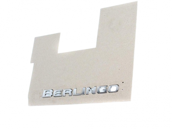 Emblema BERLINGO porton trasero ORIGINAL CITRÖEN, 98273683DX