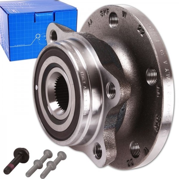 Kit de Rodamientos Buje Rueda Eje Delantero VAG 5K0498621 SKF SNR BREDA