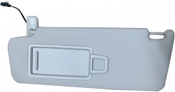 Parasol con espejo y cubierta Derecho gris perla ORIGINAL VW SEAT SKODA,5G0857552DC2F4