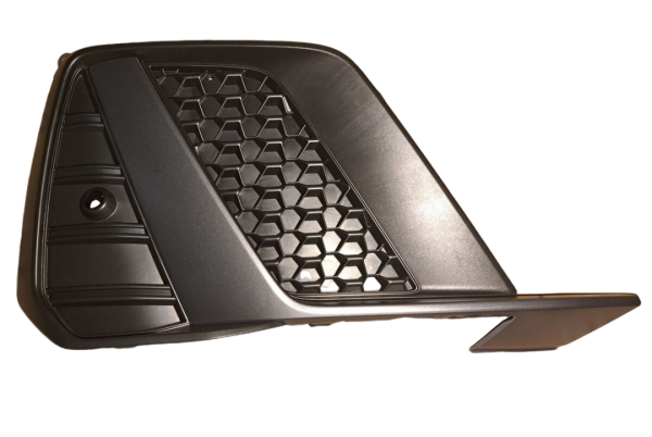 Rejilla conducción Aire negro satinado/gris platinum ORIGINAL AUDI A1/S1 (GB) 82A807680F1RR