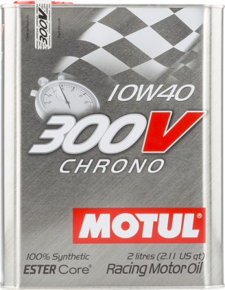 MOTUL 300V CHRONO 10W40 Motores de competición gasolina o diésel 104243, 2 Litros
