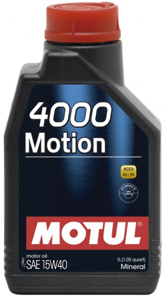 Motul 4000 MOTION 15W40 1L 102815