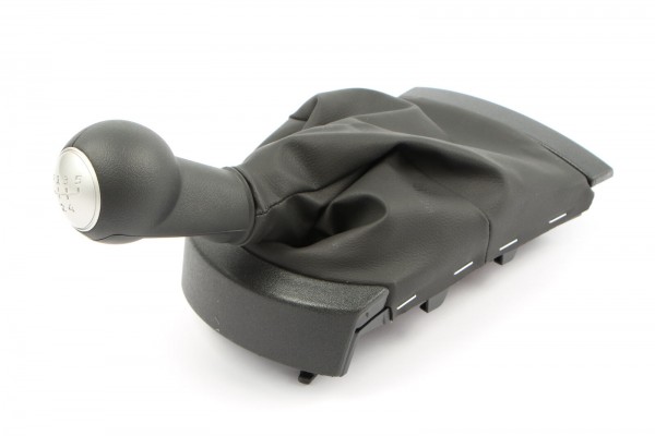 Pomo palanca cambio con guardapolvo (cuero sintético) ORIGINAL SEAT SKODA, 6L0711113BPJIG