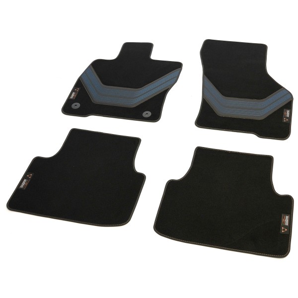 Juego (4 udes) Alfombrillas Téxtil DYNAMIC (LHD) ORIGINAL CUPRA Formentor, 5FG863011SLOE