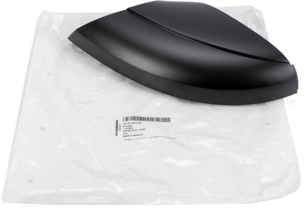 Tapa retrovisor inferior 'derecha' ORIGINAL negro satinado VW T5 T6 Amarok 7E1857604B9B9