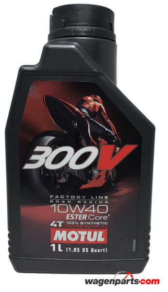 MOTUL 300V 4T FACTORY LINE 10W40 104118, 1 Litro