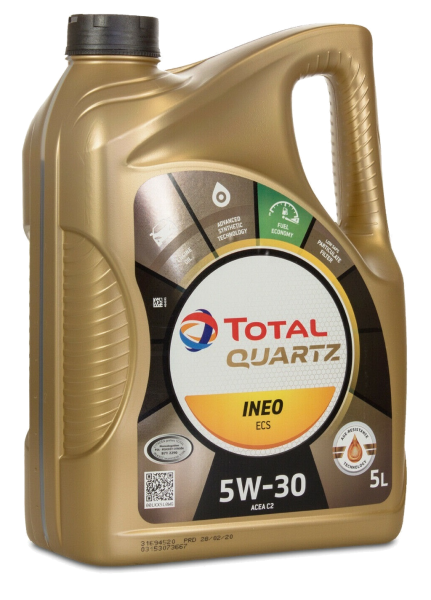 Total QUARTZ INEO ECS 5W30 5L 217263