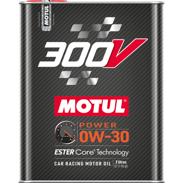 MOTUL 300V POWER 0W-30 110856, 2 Litros *NUEVA GAMA*